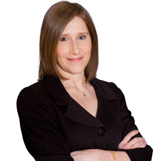 Nell Blatherwick in business attire