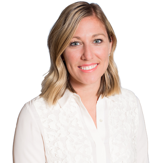 Lindsey Dukesherer in business attire