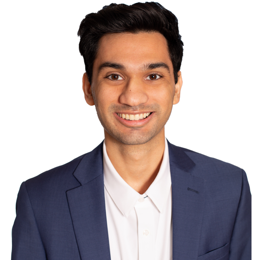 Kumar Gandhi in business attire