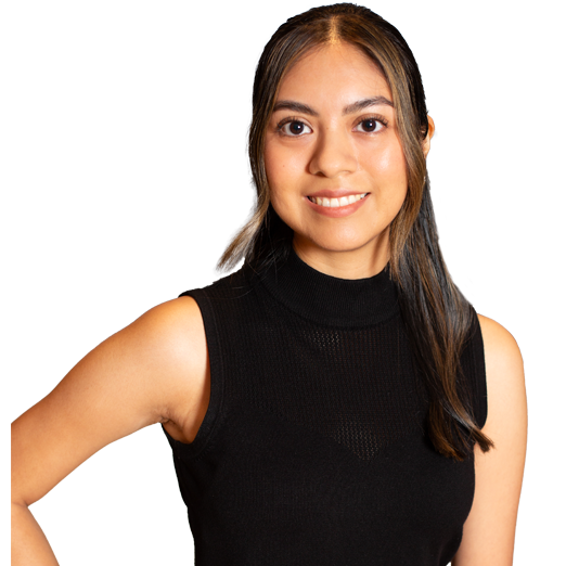 Jessica Gonzalez in business attire