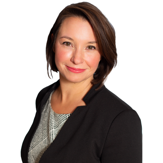 Mary Hunt in business attire