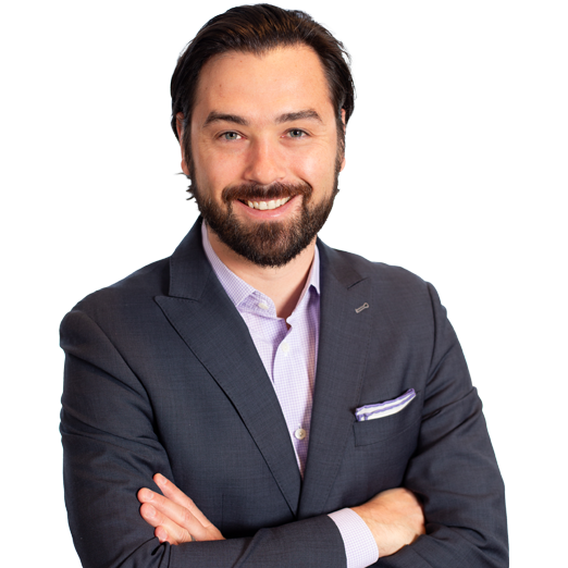Calvin Kleinschmidt in business attire