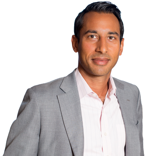 Raj Patel in business attire