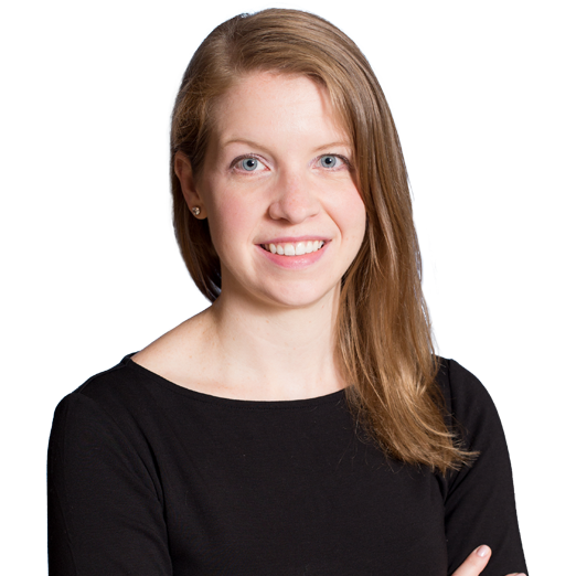 Mary Van-Arsdell in business attire