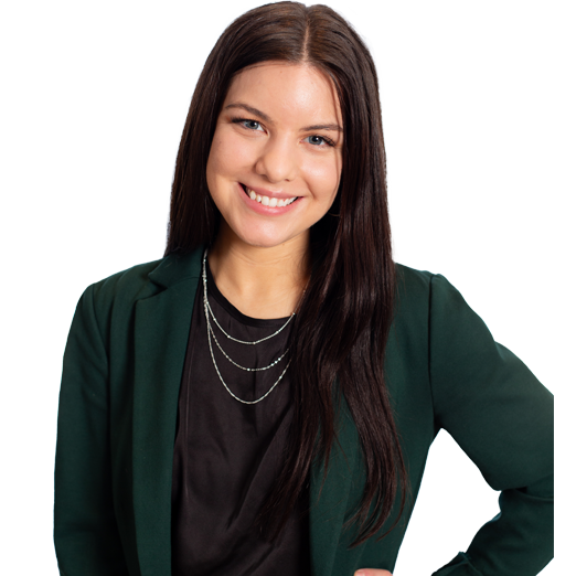 Valeria Vasquez in business attire