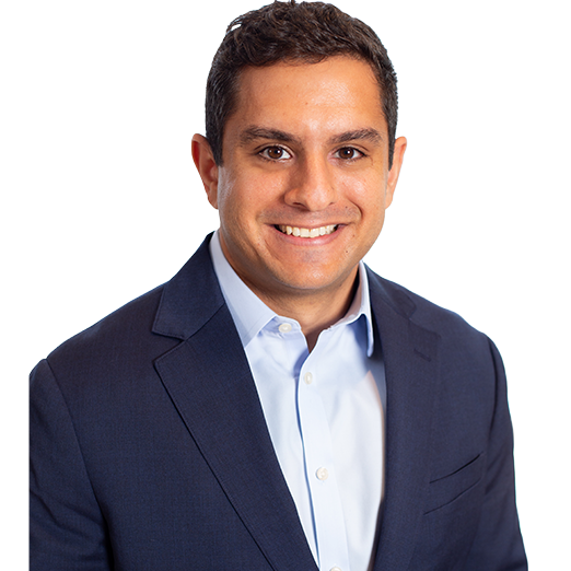 Bobby Yarmahmoudi in business attire